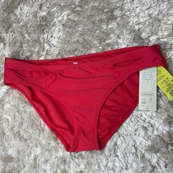 All In Motion Classic Medium Coverage Bikini Bottom Size‎ Large - Picture 1 of 5